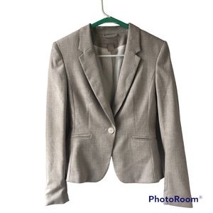 A XXS cream blazer from H&M